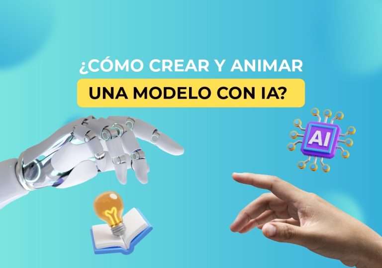 como crear y animar una modelo con IA